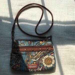 Gently used Sakroots crossbody